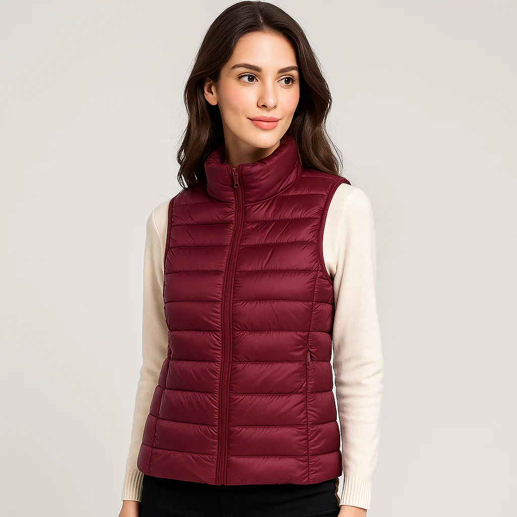 Gilet Microlight pour Femmes - Léger - Confort - Élégant - Image 4