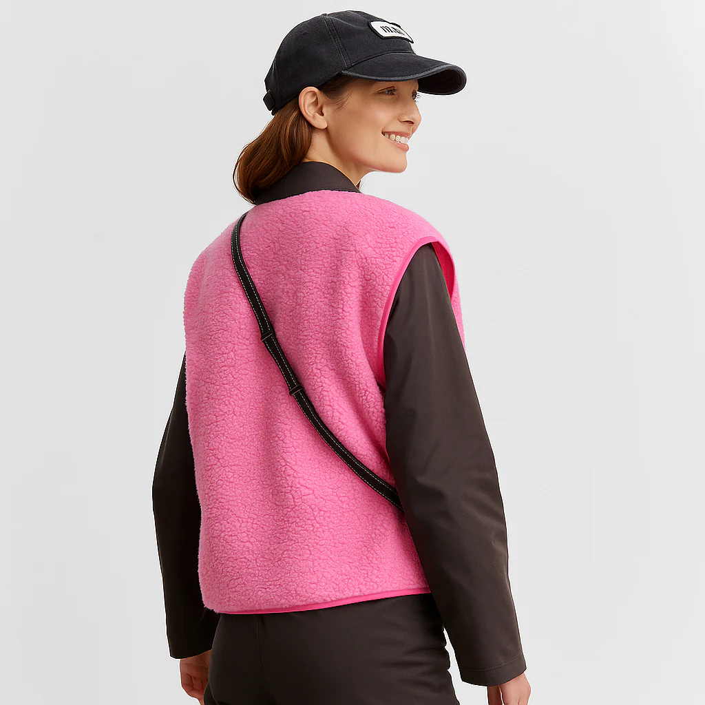 Gilet sans manches en V - Chaud & Élégant Modèle Automne-Hiver - Image 2