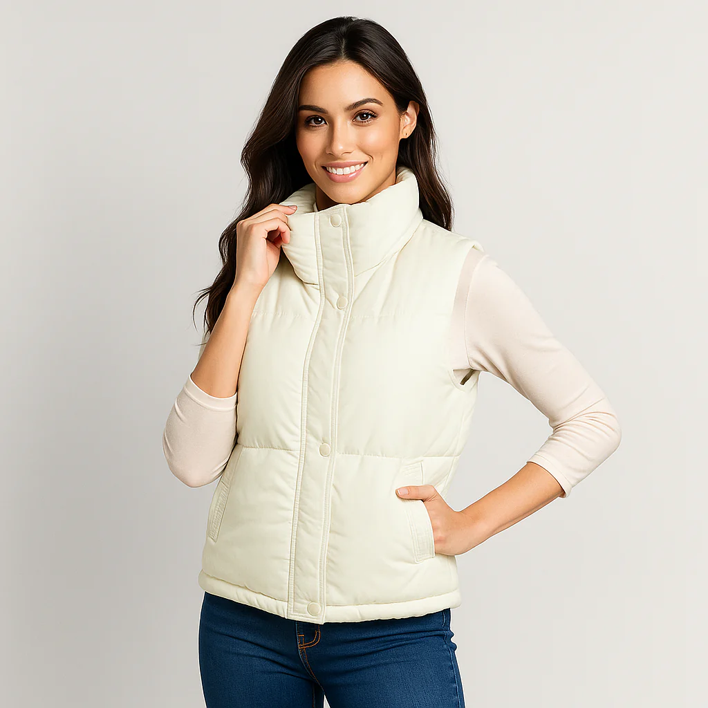 Gilet sans manches - Poches fonctionnelles - Fermeture éclair - Image 4