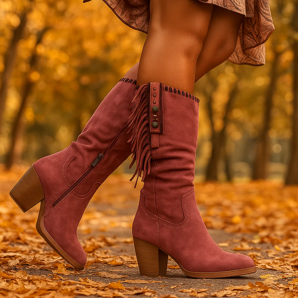 Jana - Bottes Western à Franges Élégantes - Image 4