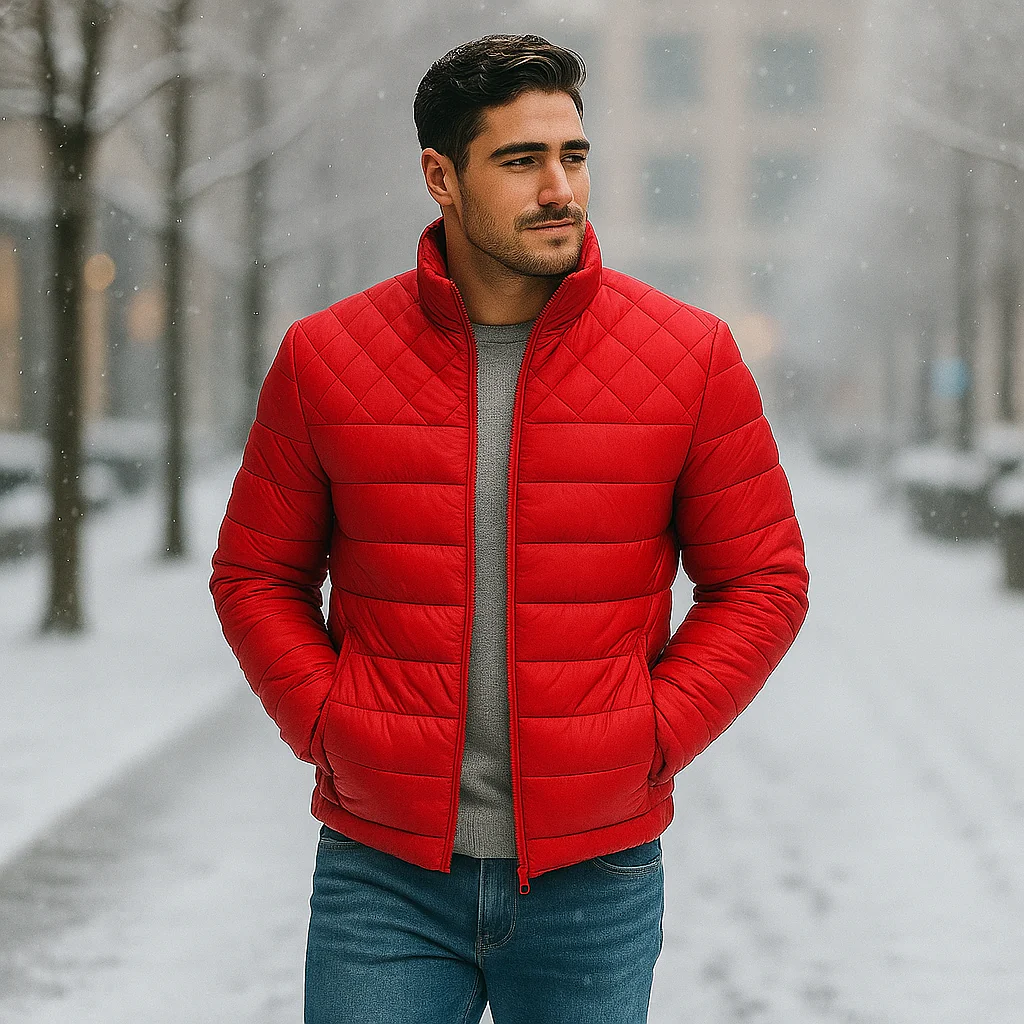 Jonas - Veste d’Hiver Homme Matelassée Élégante - Image 2