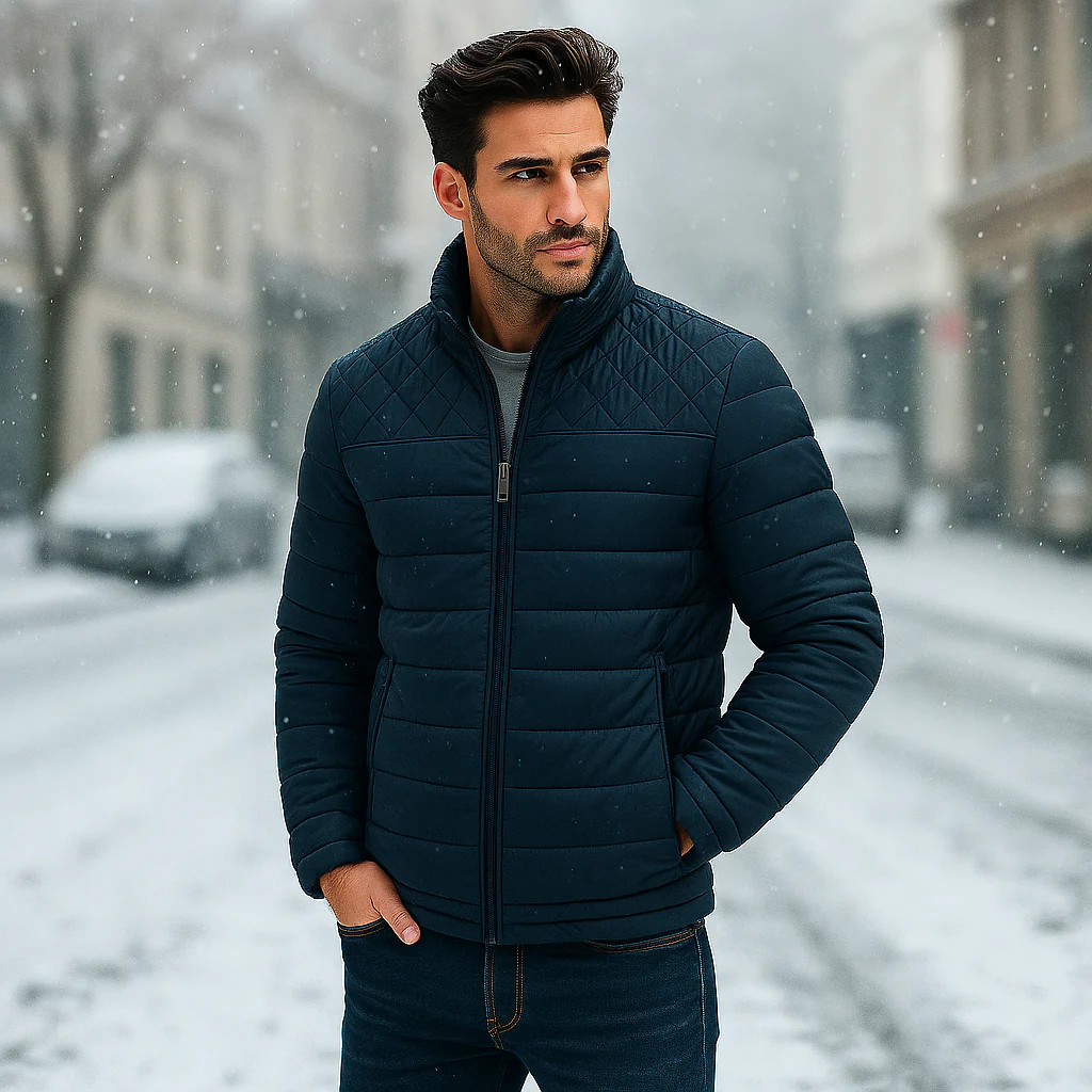 Jonas - Veste d’Hiver Homme Matelassée Élégante - Image 3