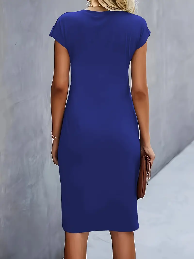 Katrien - Robe de soirée élégante - Midi - Décolleté rond - Image 14
