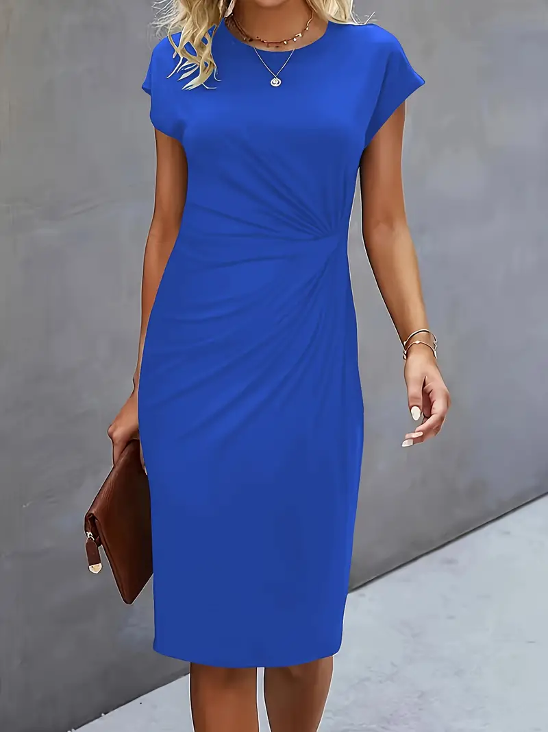 Katrien - Robe de soirée élégante - Midi - Décolleté rond - Image 5