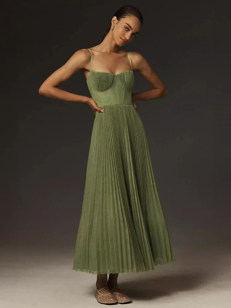 Lana - Robe de soirée élégante - Fines bretelles - Image 2