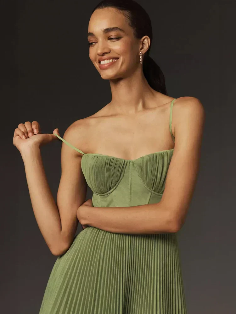 Lana - Robe de soirée élégante - Fines bretelles - Image 4