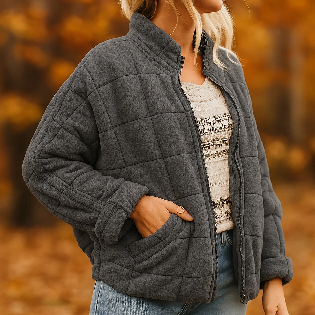 Lela Vinterjakke - Confort Chaud, Imperméable et Élégant
