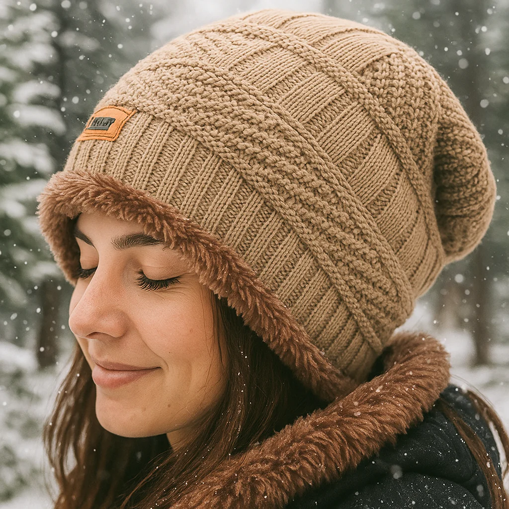 Lukas – Bonnet Hiver Doublé Fourrure Ultra Chaud - Image 4