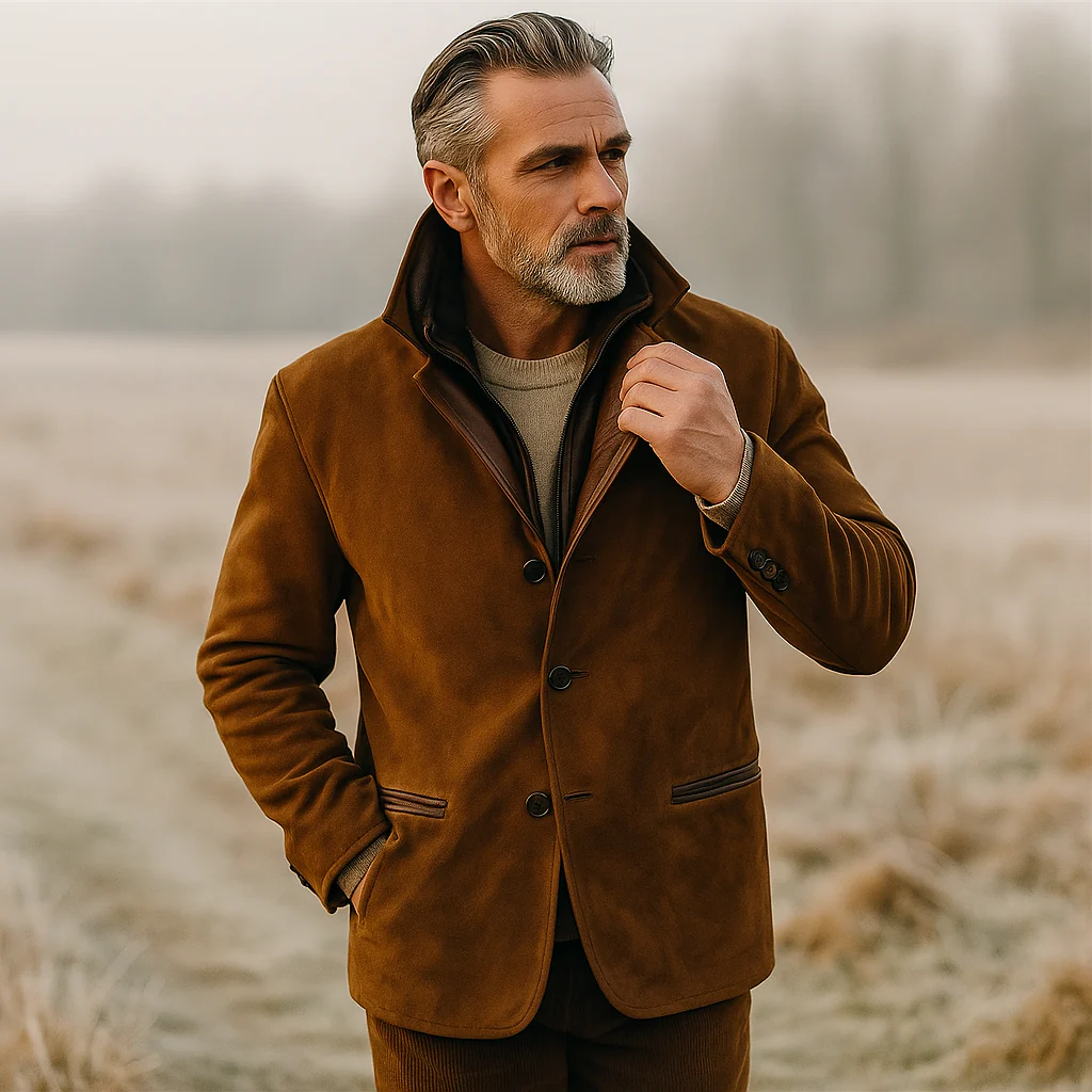 Manteau Casual Homme - Vintage Hiver - Élégant & Chaud - Image 2