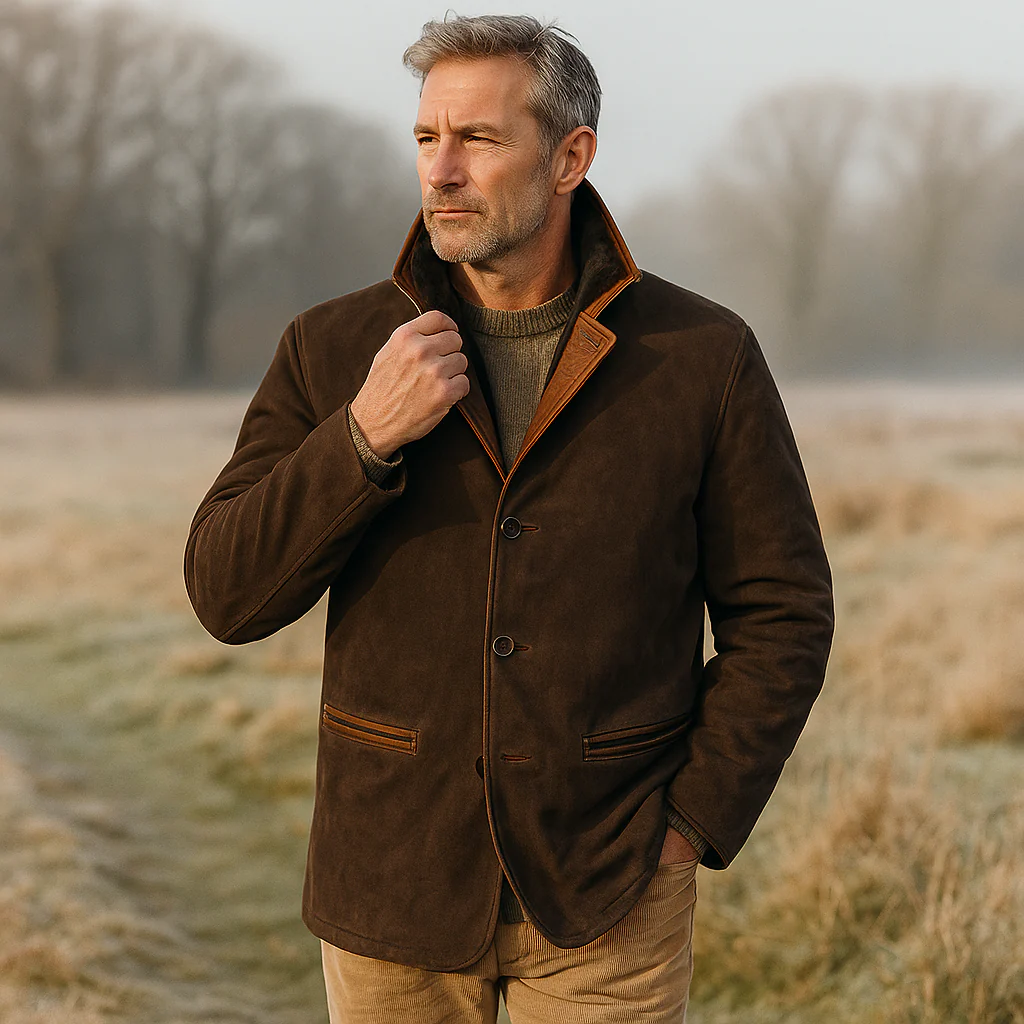 Manteau Casual Homme - Vintage Hiver - Élégant & Chaud - Image 3