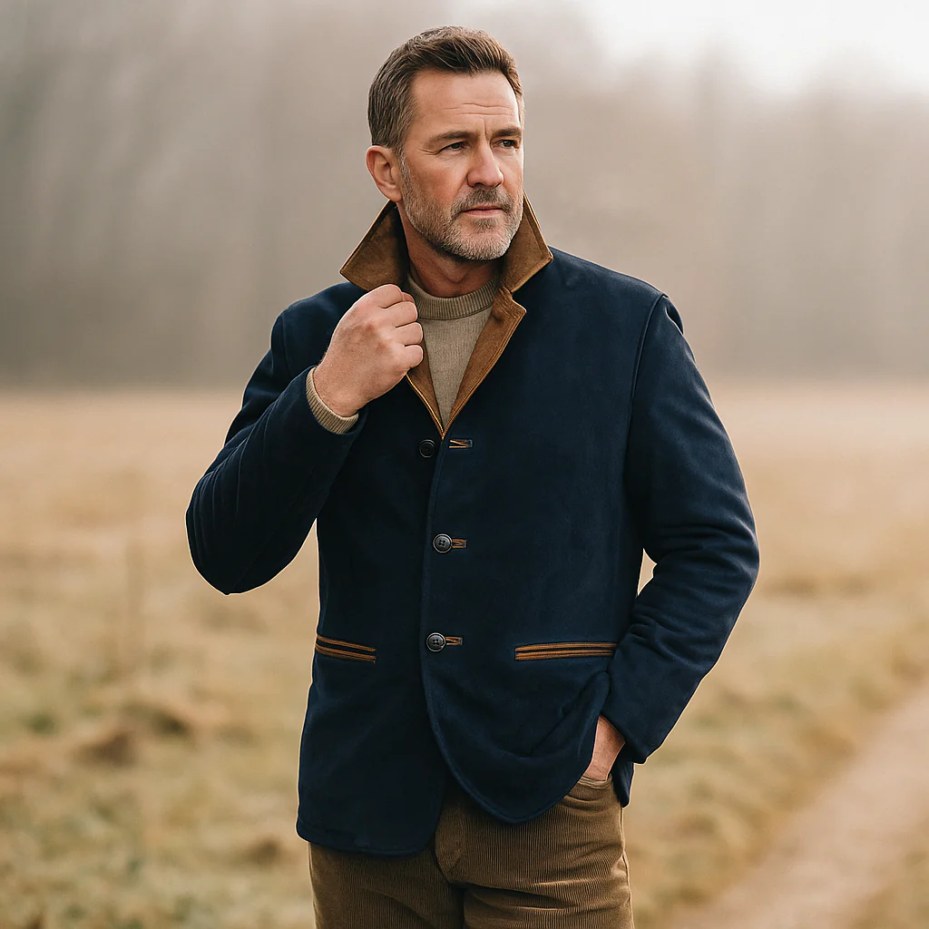 Manteau Casual Homme - Vintage Hiver - Élégant & Chaud - Image 4