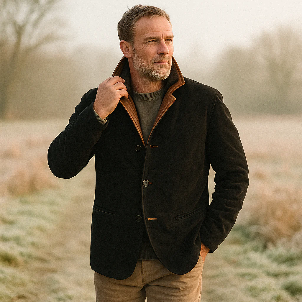 Manteau Casual Homme - Vintage Hiver - Élégant & Chaud - Image 5