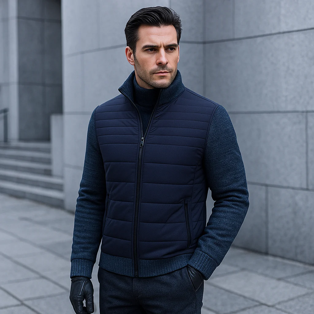 Manteau Classique Homme – Élégance Moderne et Chaleur Légère - Image 2