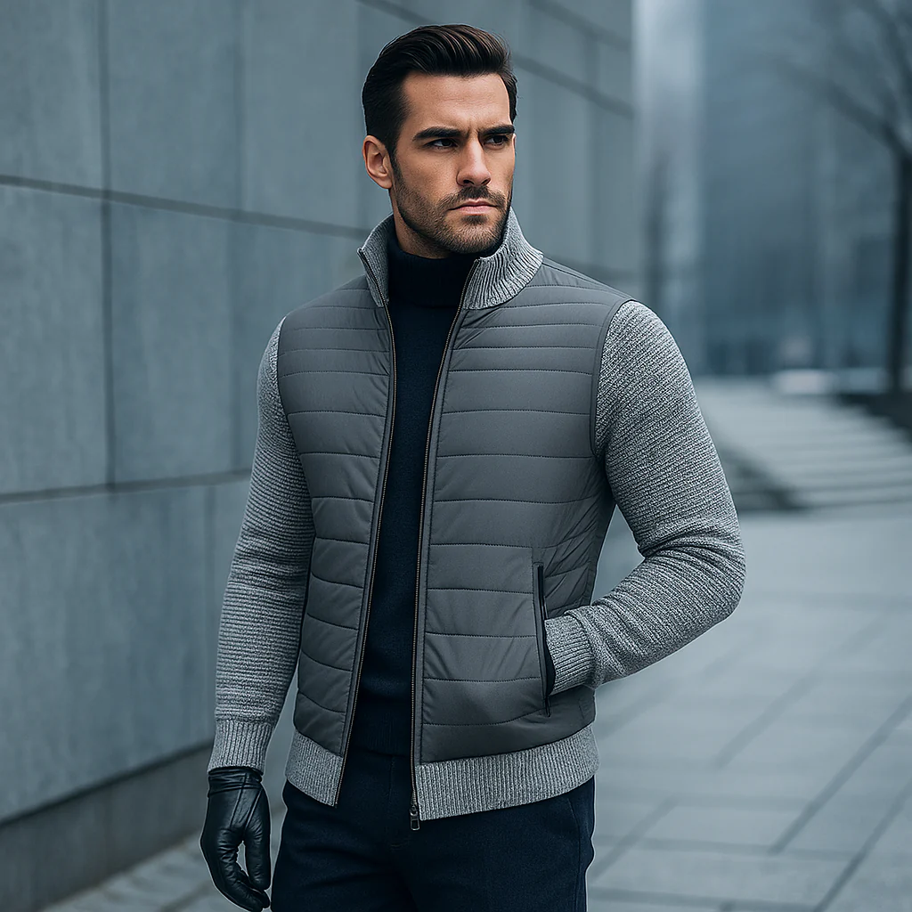 Manteau Classique Homme – Élégance Moderne et Chaleur Légère - Image 3