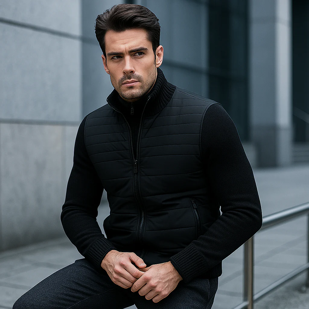 Manteau Classique Homme – Élégance Moderne et Chaleur Légère - Image 4