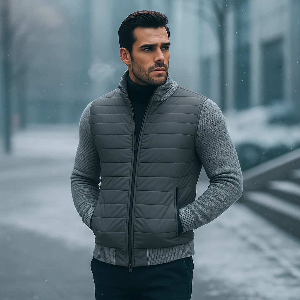 Manteau Classique Homme – Élégance Moderne et Chaleur Légère - Image 6