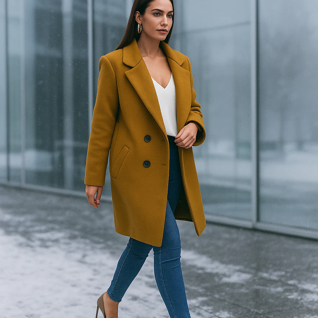 Manteau Femme Louise – Élégance Intemporelle et Confort Moderne - Image 5