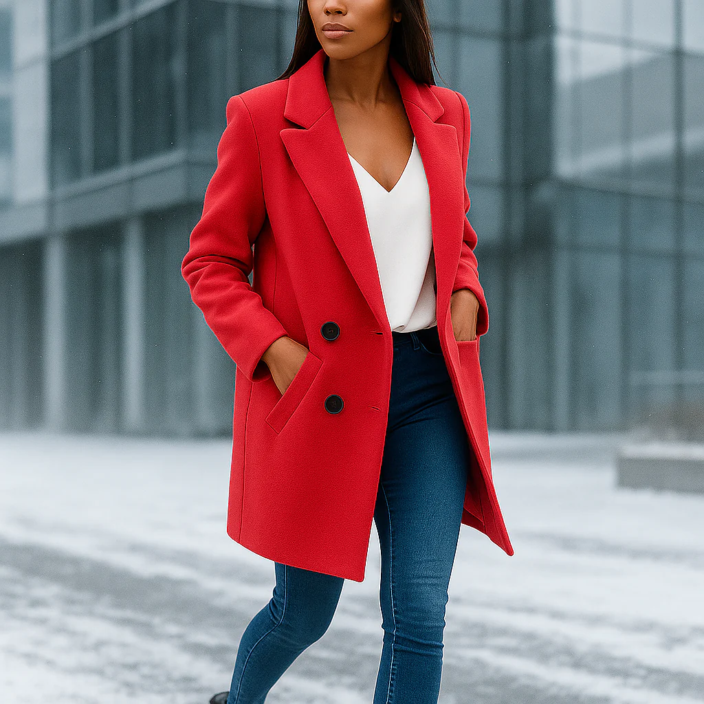 Manteau Femme Louise – Élégance Intemporelle et Confort Moderne - Image 9