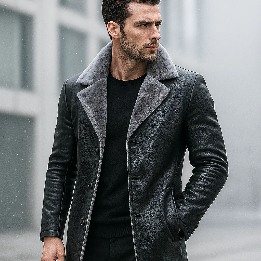 Manteau Homme Romeo – Élégant, Chaud et Confort Intemporel - Image 2
