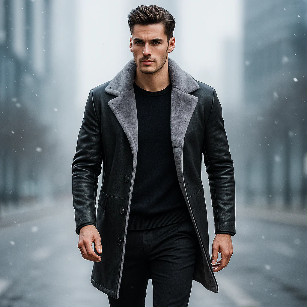 Manteau Homme Romeo – Élégant, Chaud et Confort Intemporel - Image 3