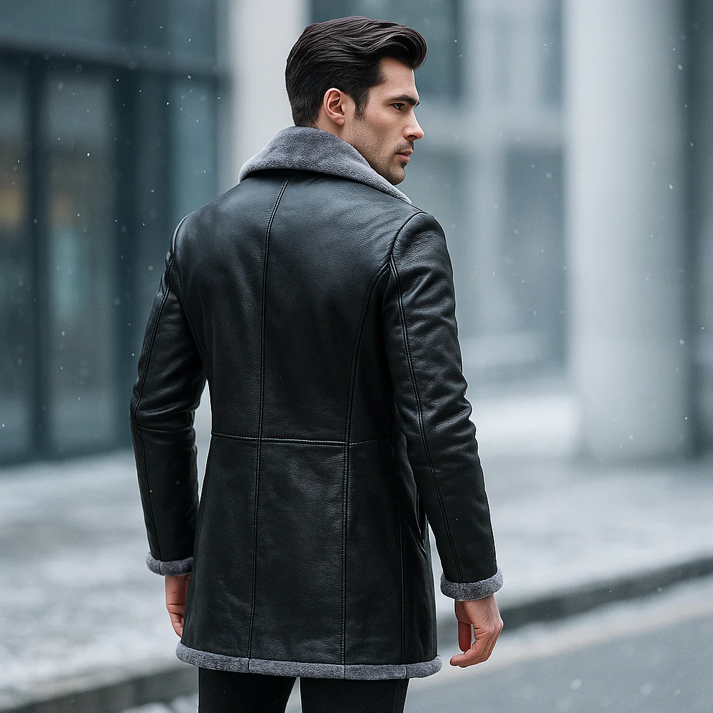 Manteau Homme Romeo – Élégant, Chaud et Confort Intemporel - Image 4