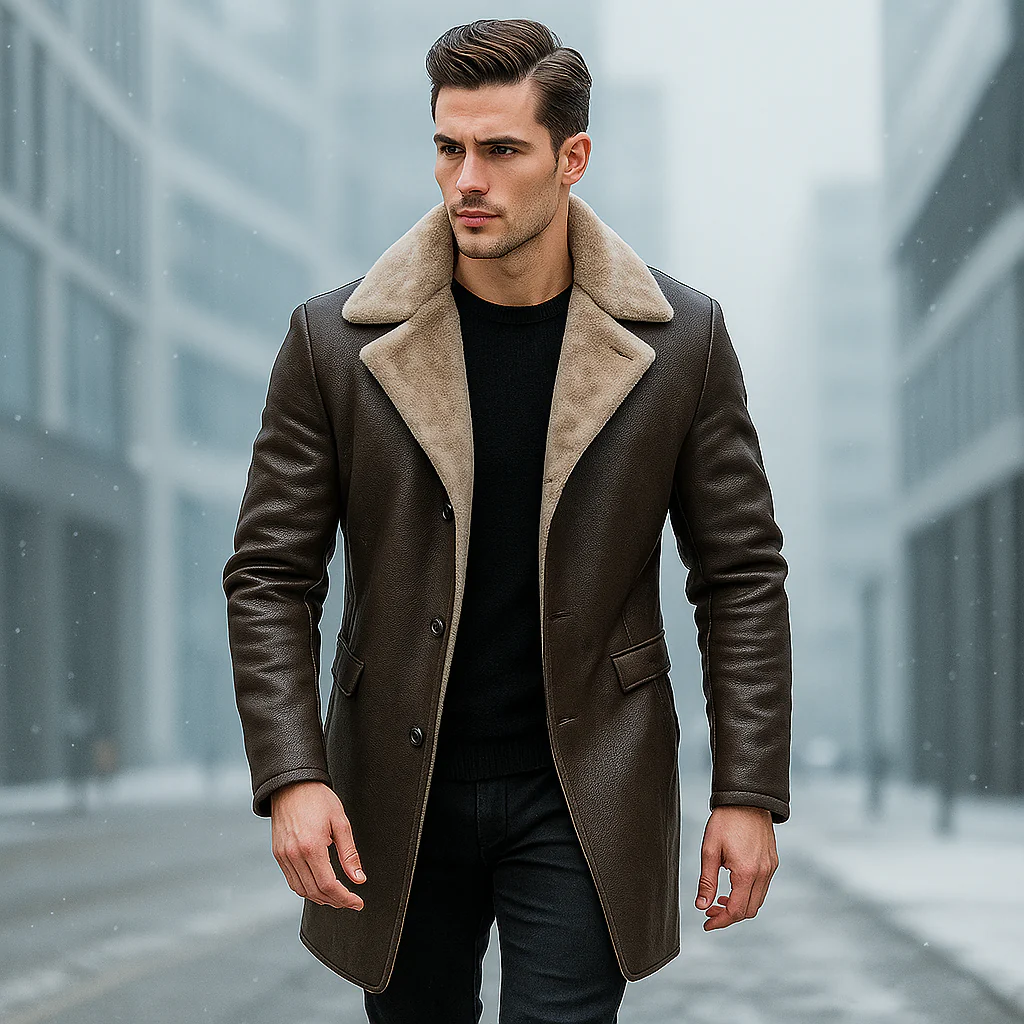 Manteau Homme Romeo – Élégant, Chaud et Confort Intemporel - Image 5