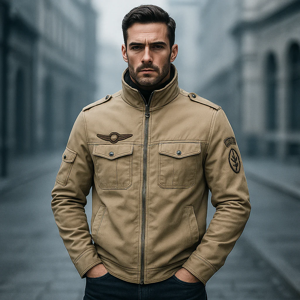 Manteau Homme Militaire – Style, Confort et Durabilité - Image 2