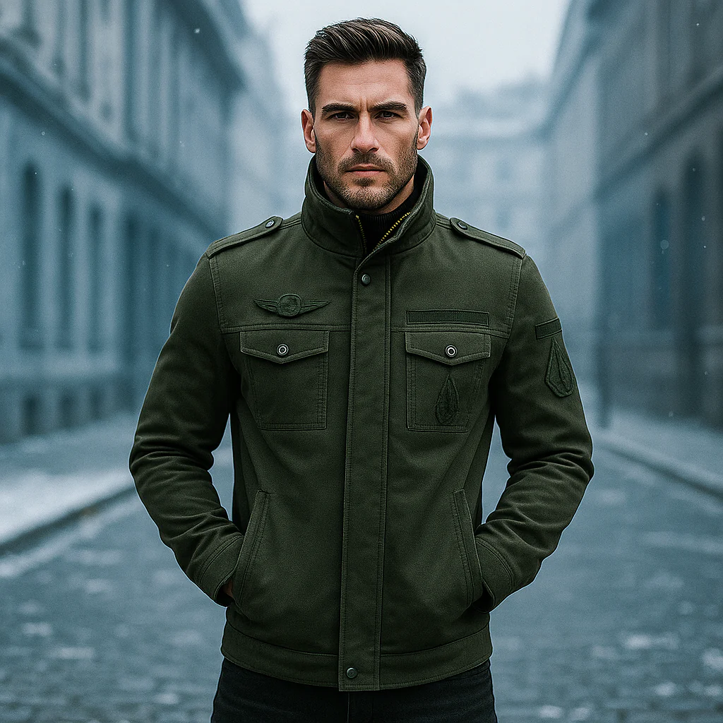 Manteau Homme Militaire – Style, Confort et Durabilité - Image 3
