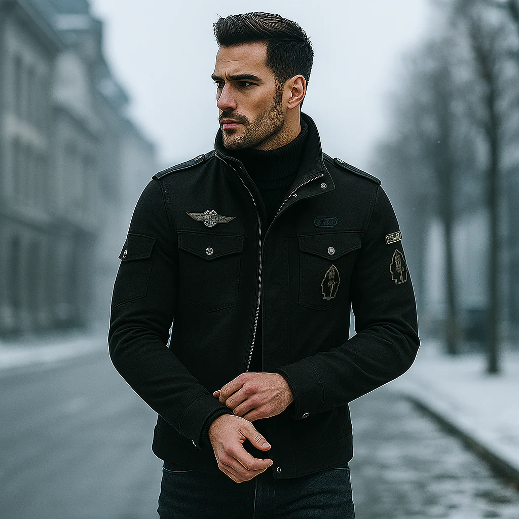 Manteau Homme Militaire – Style, Confort et Durabilité - Image 4