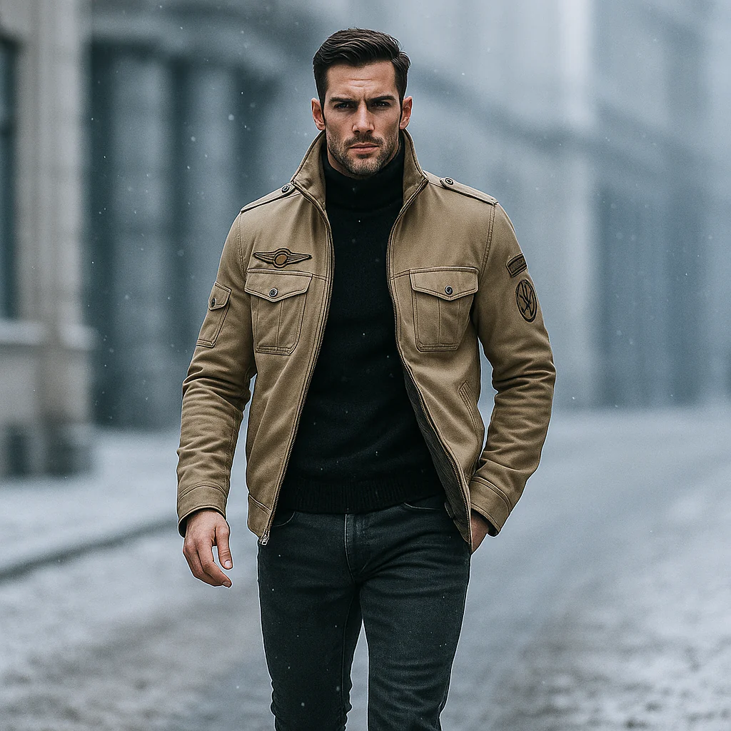 Manteau Homme Militaire – Style, Confort et Durabilité - Image 5