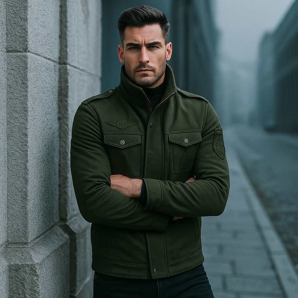 Manteau Homme Militaire – Style, Confort et Durabilité - Image 6