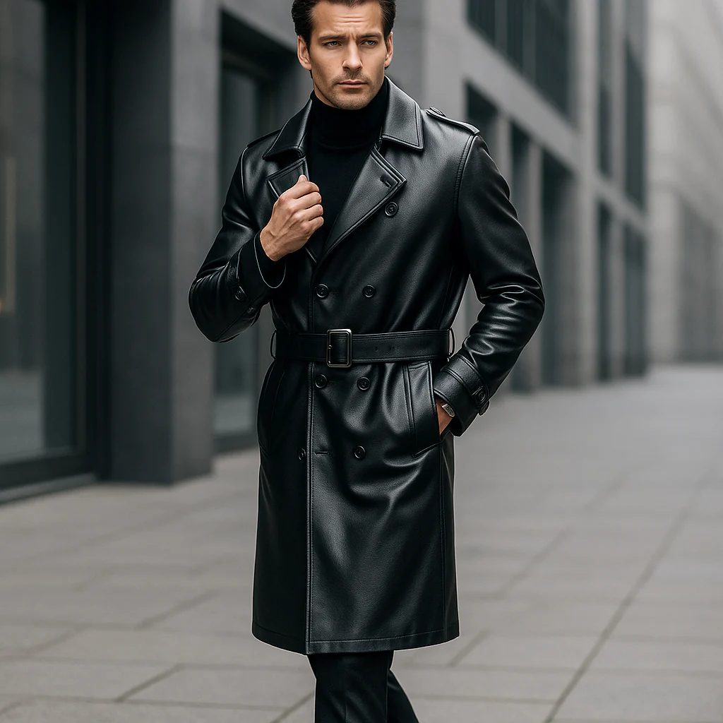 Manteau Long Homme – Élégance et Confort Suprême