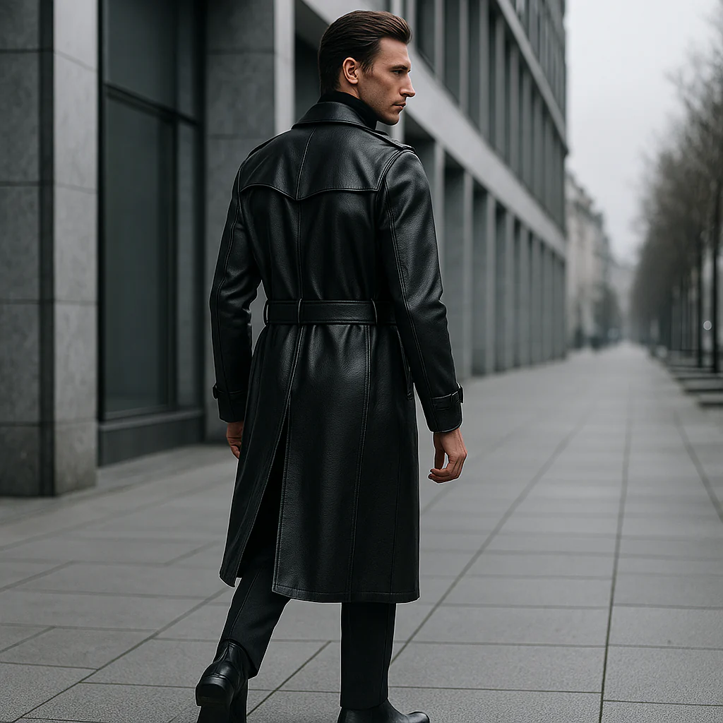 Manteau Long Homme – Élégance et Confort Suprême - Image 4