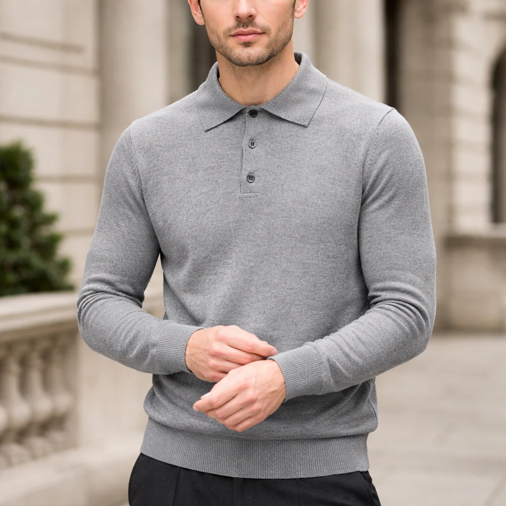 Pull Cachemire Homme | Polo, Manches Longues | Confort Raffiné