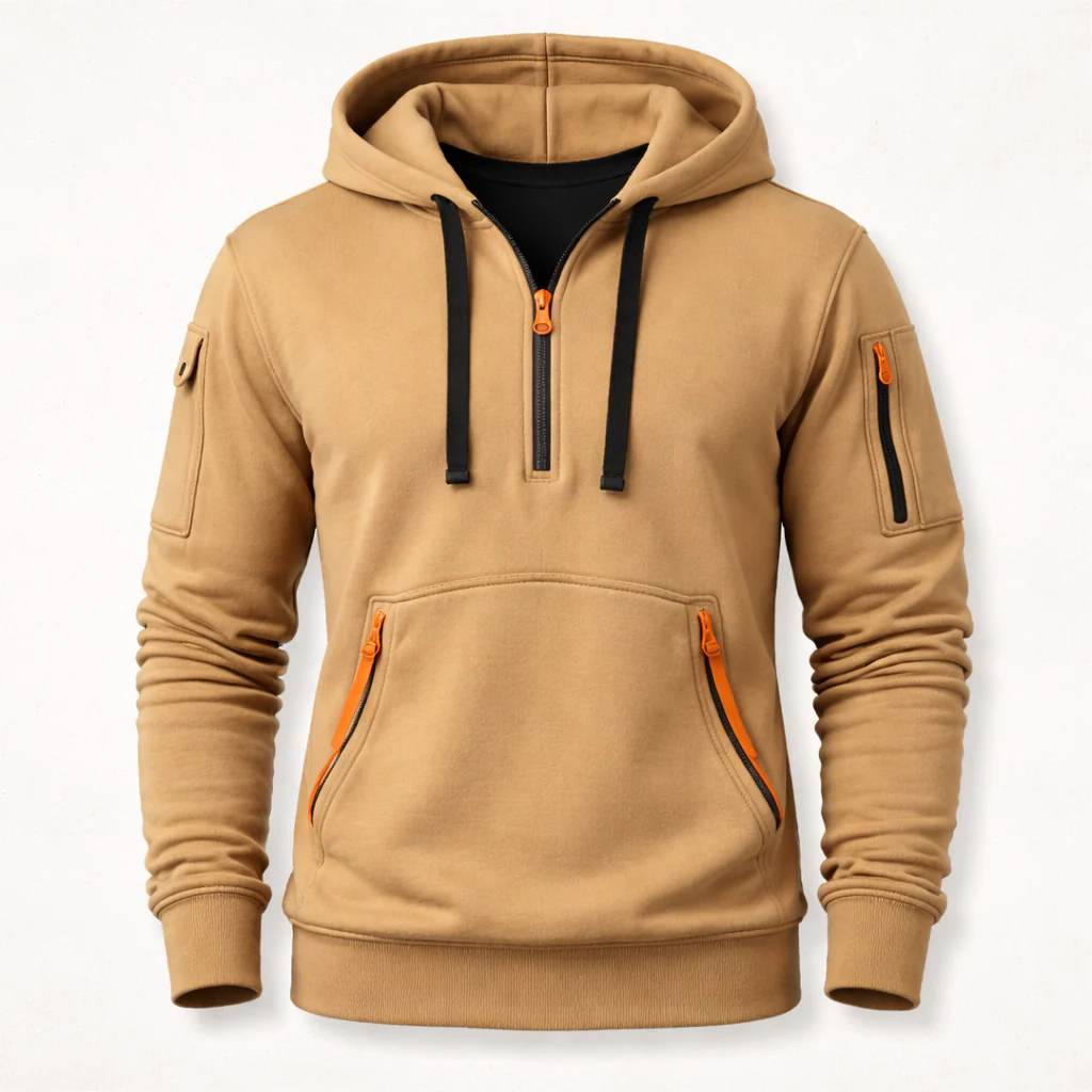 Sweat-shirt à Capuche pour Homme | Fermeture Zippée | Confort Quotidien - Image 10