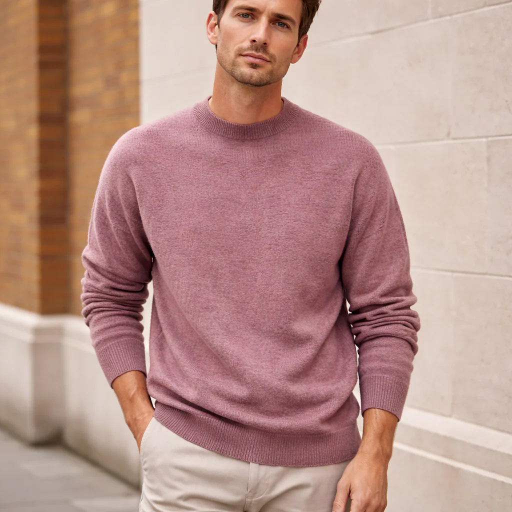Pull d'hiver pour hommes | Cachemire, tricot doux | Luxe - Image 3