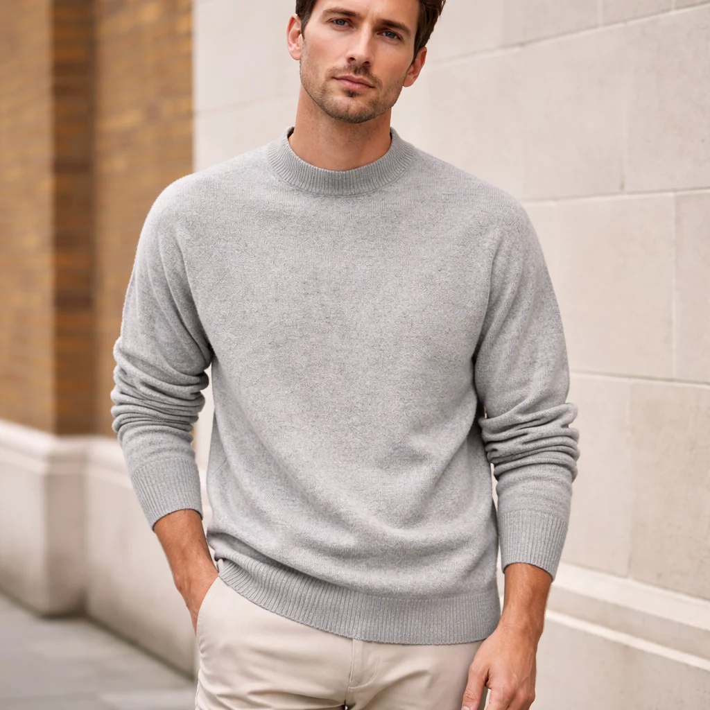 Pull d'hiver pour hommes | Cachemire, tricot doux | Luxe - Image 4