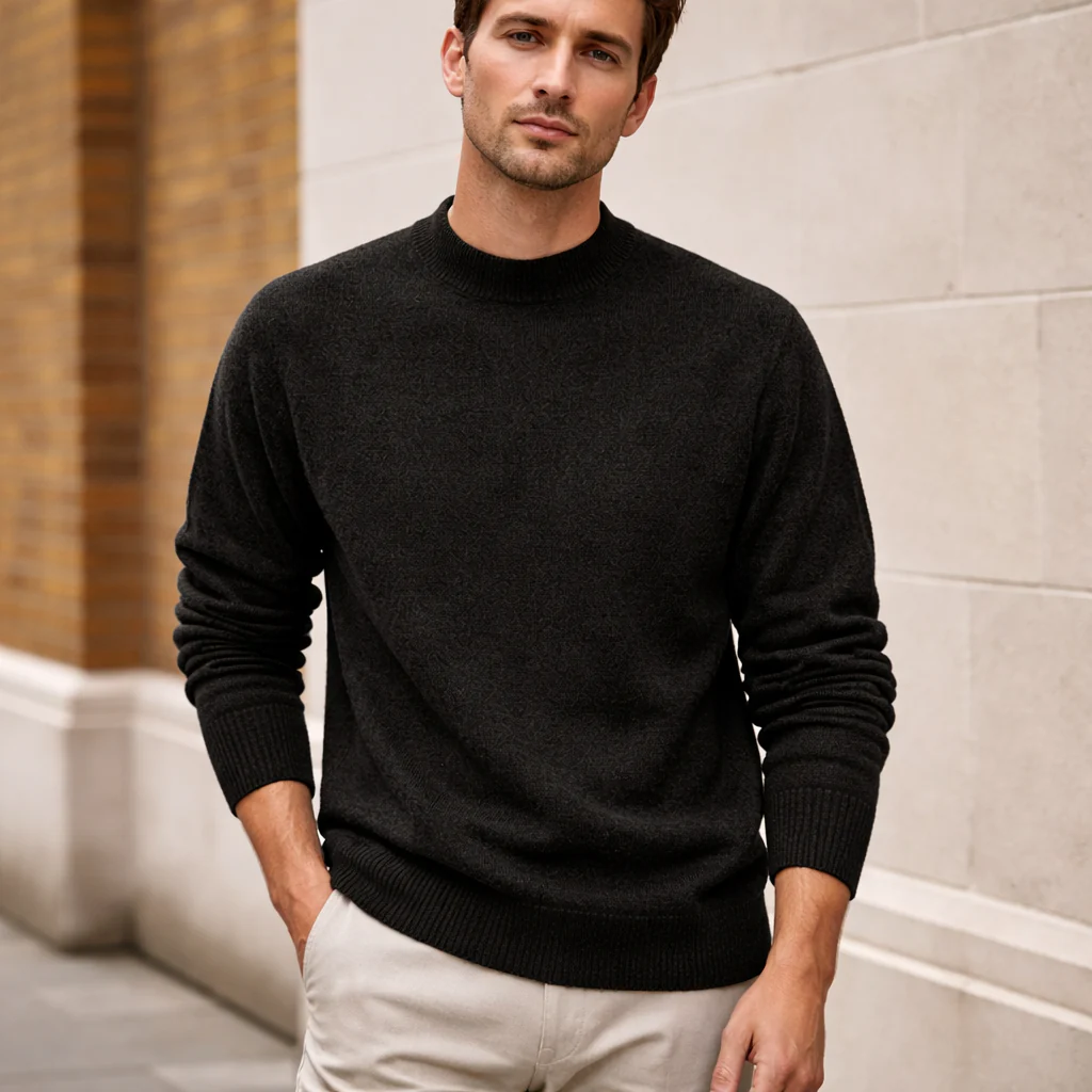 Pull d'hiver pour hommes | Cachemire, tricot doux | Luxe - Image 5