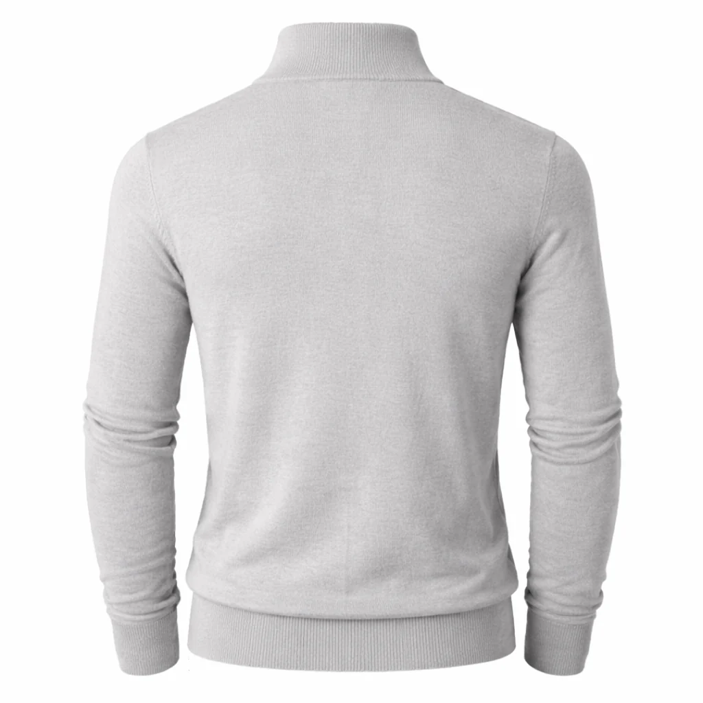 Pull Homme | Demi-Zip - Style Classique - Image 7
