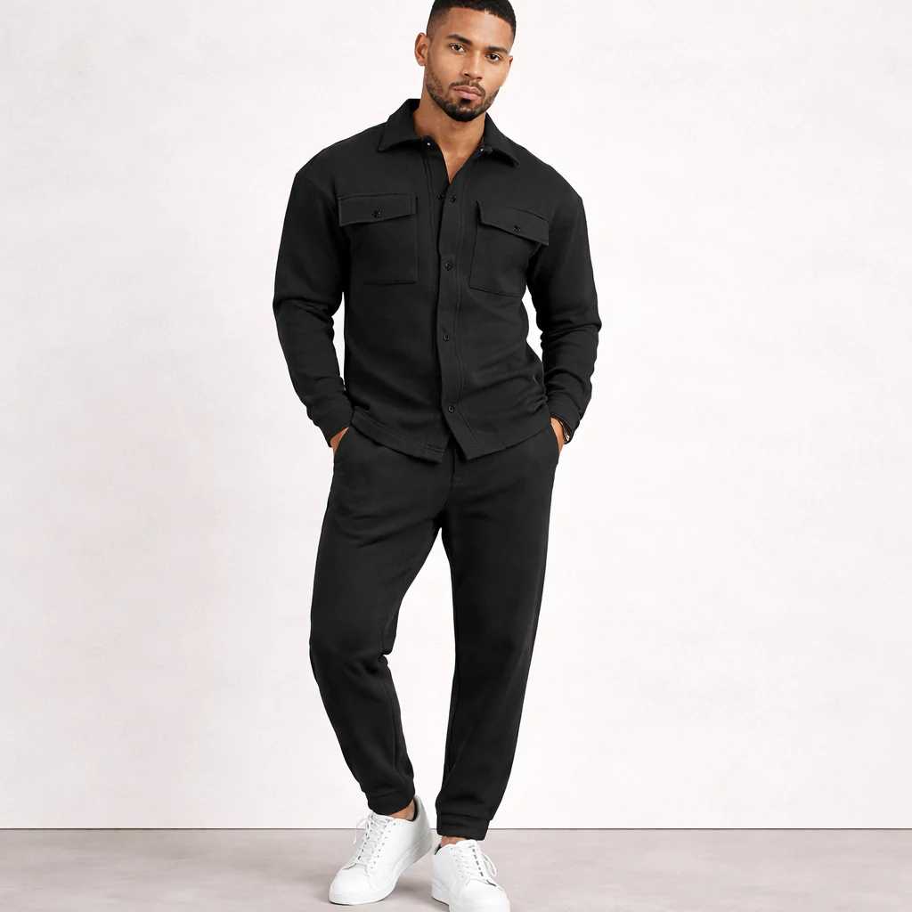 Ensemble décontracté homme | Coton confortable | Tenue casual - Image 3