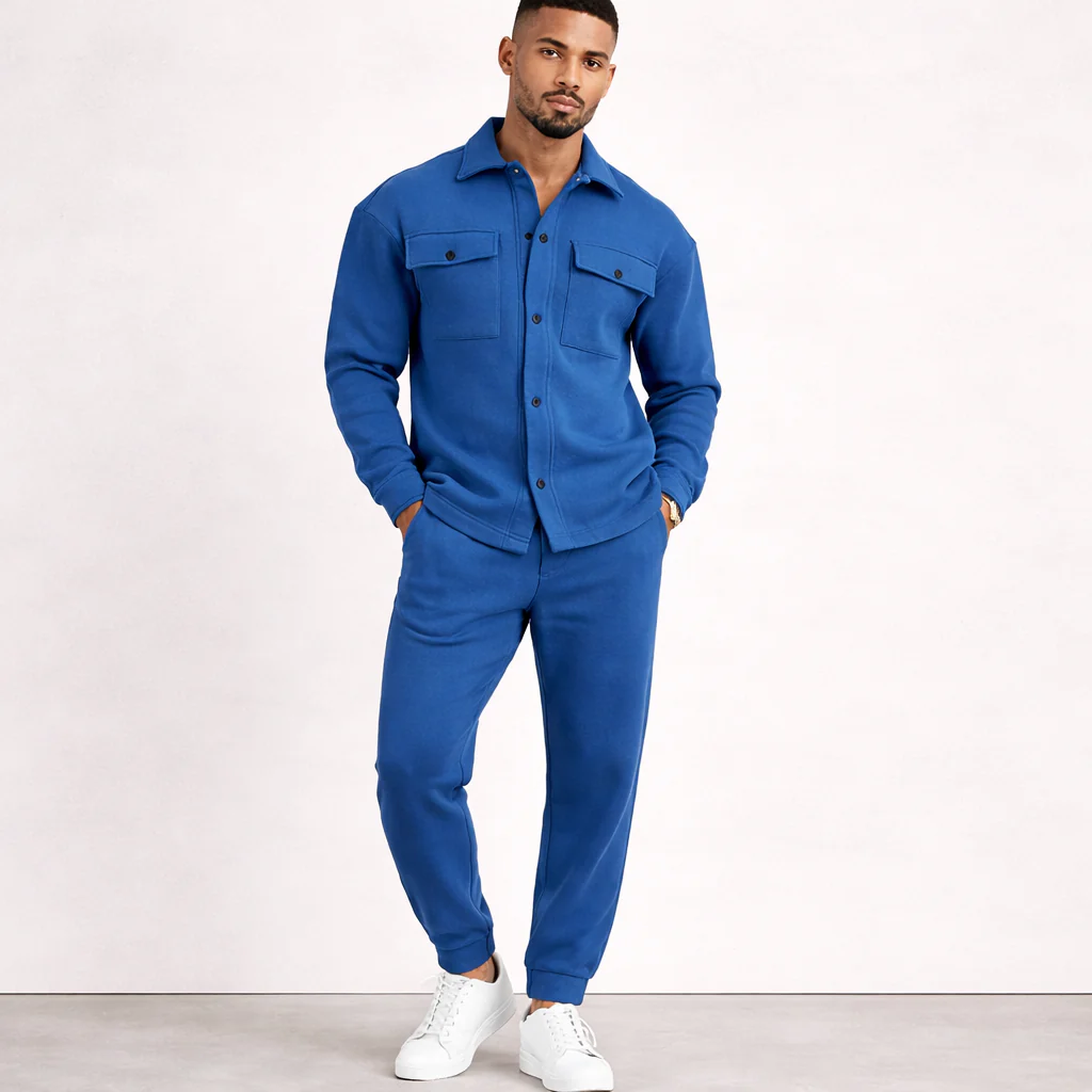 Ensemble décontracté homme | Coton confortable | Tenue casual - Image 5