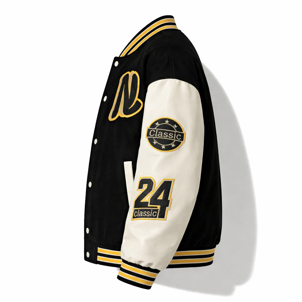 Veste Varsity Homme | Style Baseball | Streetwear Décontracté - Image 4