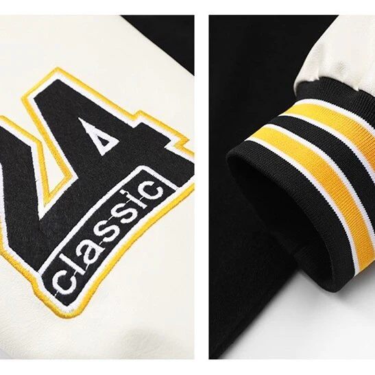 Veste Varsity Homme | Style Baseball | Streetwear Décontracté - Image 6
