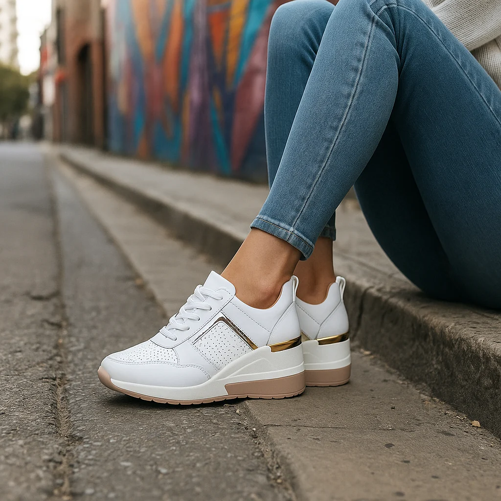 Milja - Baskets Compensées Femme - Image 10