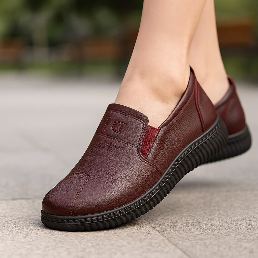 Mocassins larges antidérapants - Chaussures décontractées femme - Image 3