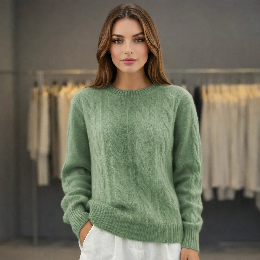 Monika Pull Premium en Laine pour Femme | Confort Doux & Luxueux - Image 2