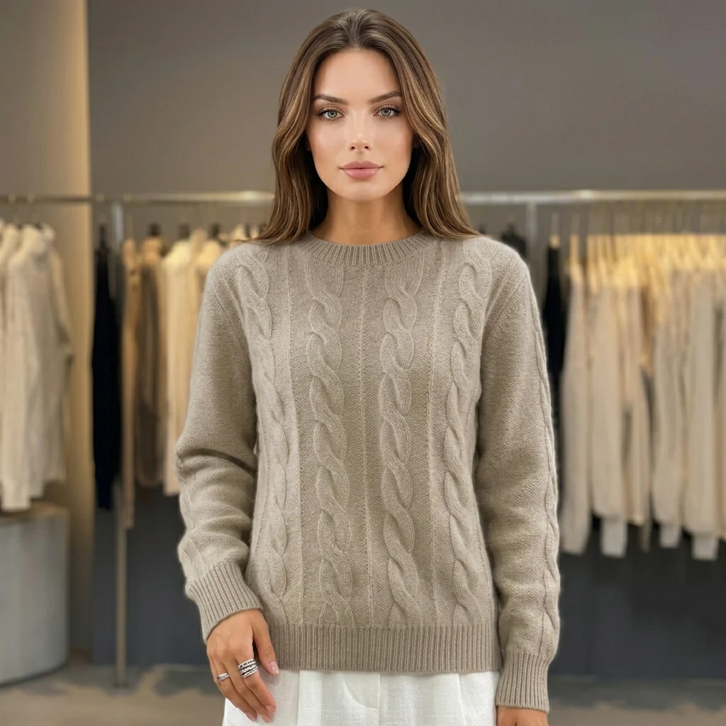 Monika Pull Premium en Laine pour Femme | Confort Doux & Luxueux - Image 5