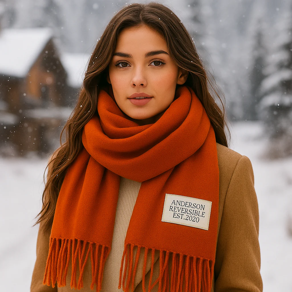 Oneka – Écharpe d’Hiver en Cachemire Chaud - Image 15