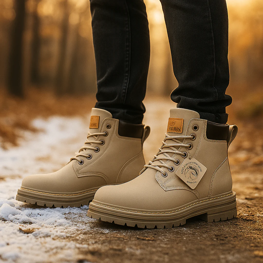 Paul - Bottes à lacets en cuir homme - Image 8