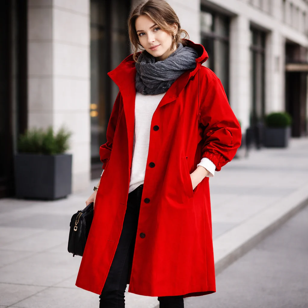 Phyliss Trench-coat pour femme | Élégant et sophistiqué - Image 4